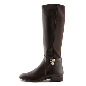 Michael Kors ‘Hamilton Stretch Boot’ in Coffee